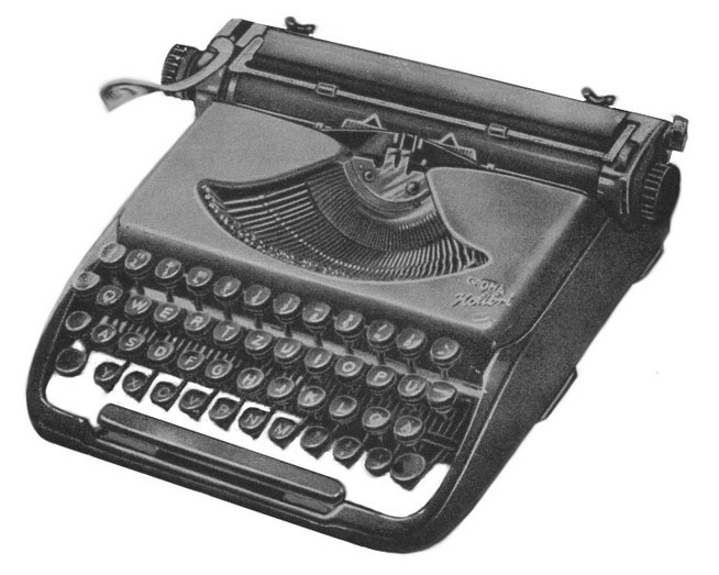 Пишущая машинка Groma Kolibri