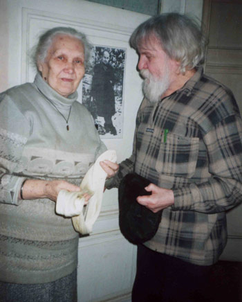 Н.А.Старичкова и Н.Н.Александров. Фото автора, 2007 г.