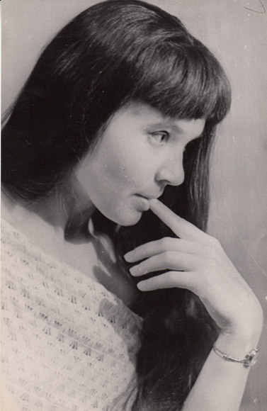 Галина Березина. Фото середины 60-х.